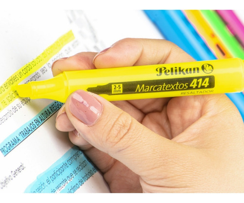 10 Marcatexto Marcador Resaltador 414 Pelikan Color
