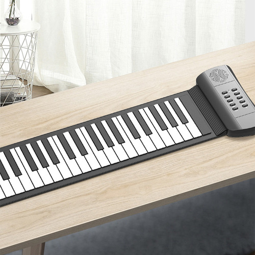 Teclado Electrónico De Silicona Para Órganos Con Altavoz Enr