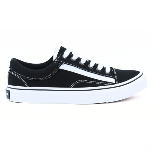 Tenis Skate Negro Andrea Old Para Mujer Skool