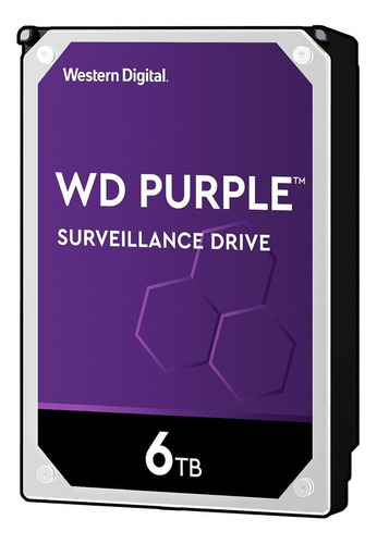 interno Western Digital WD Purple WD60PURX 6TB púrpura