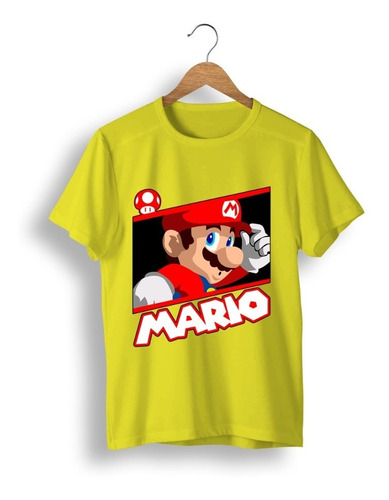 Remera: Super Mario Bros Videojuegos   Memoestampados