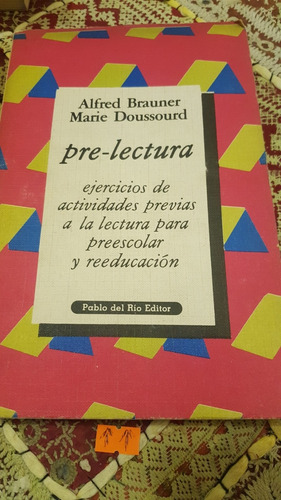 Pre Lectura Doussourd Ejercicios De Actividades