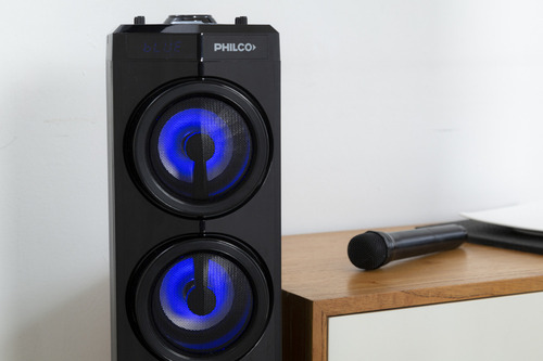 Parlante Philco TAP350 con bluetooth negro 220V