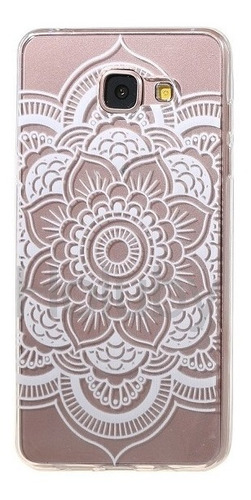 Funda Silicona Diseño Flores Mandala J7 J1 P9 G8 LG K8 K4 G3