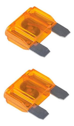 Par De Fusivel Lamina 20a Amarelo Max
