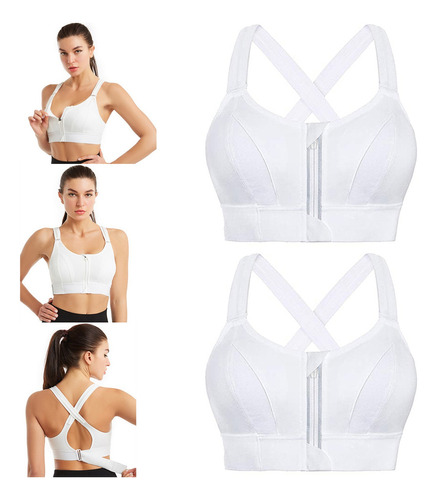 #2pcs Women's High Impact Sportswear