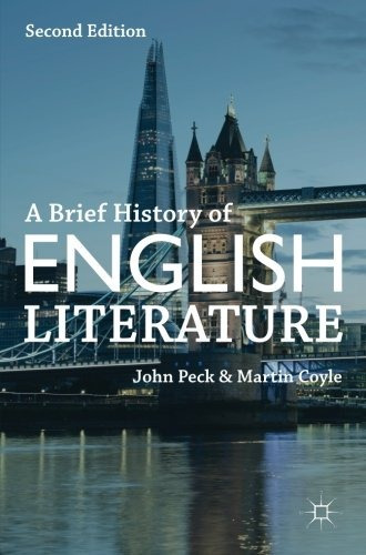 Book : A Brief History Of English Literature - John Peck ...