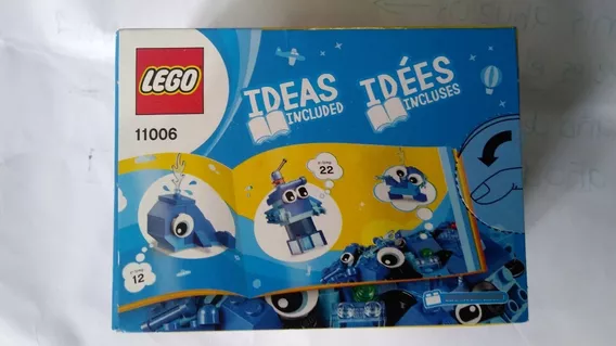 Kit De Construcción Lego Classic Base Azul 11025 1 Pieza