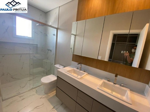 Imagem 17 de 30 de Sobrado Neoclássico Com 4 Suítes E Piscina No Condomínio Duas Marias - Ca04399 - 69547872