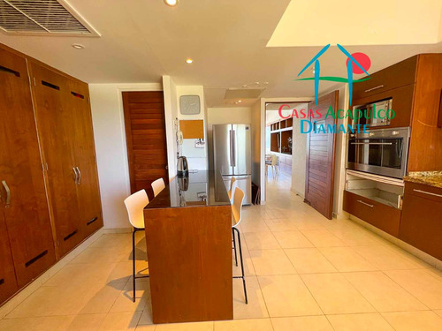 Cad Playamar Diamante T8 501. Depa Con Terraza Y Hermosa Vista Al Mar