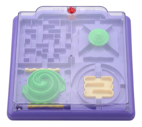 Juego Mesa Laberinto 4 En 1 Con Palanca Maze Puzzle #1