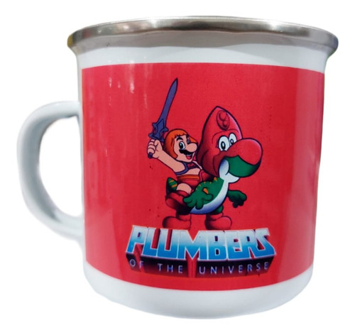 Pocillo Para Café O Agua #33 - Mario Bros / He Man - 300 Ml