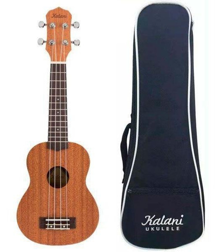 Ukulele Kalani Soprano 21 Tribes Natural Sapele Kal220 Ss