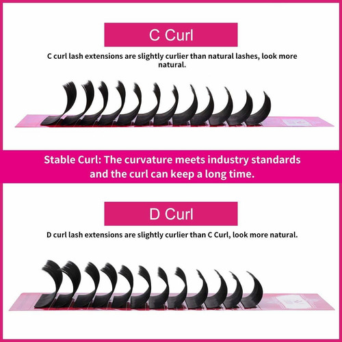 Eyelash Extensions D Curl 0.15mm Classic Lashes Extension 20
