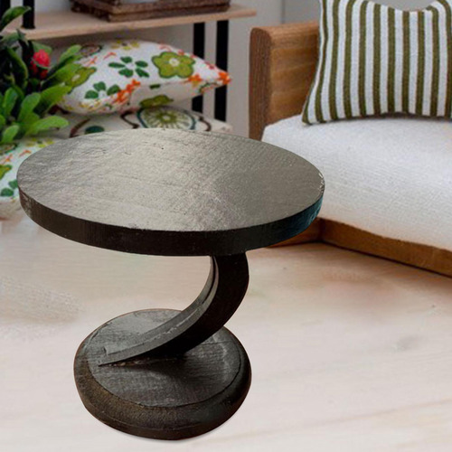 Mesa De Té Para Casa De Muñecas A Escala 1/12, Mini Mesa B