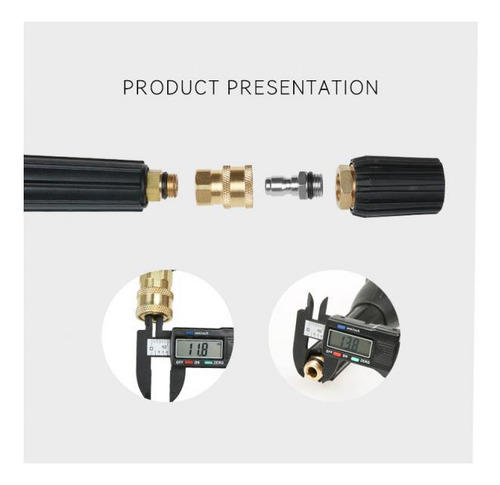 3 Kit De Desconexión Rápida De Cobre De 1/4 Pulgadas Para