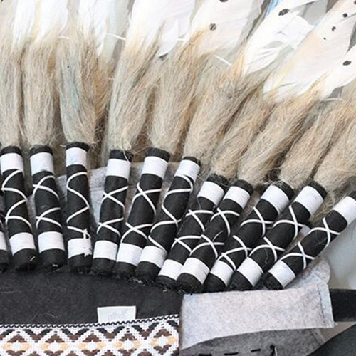 Wu-chuang Para Sombrero Indio, Tocado De Plumas, Tocado,