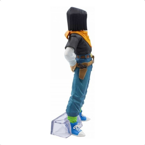 Boneco Android Numero 17 Action Figure 24cm Pvc Dragon Ball