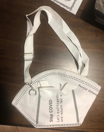 Imagen 6 de 7 de Bolsa De Mano Pequeña Tipo Cubrebocas Kn95