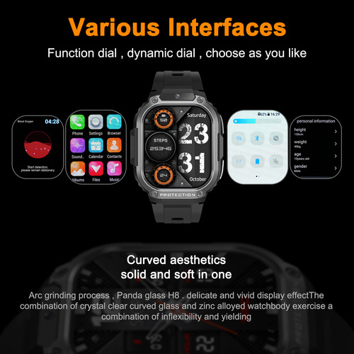Reloj Dm63 4g, Correa Deportiva, Wifi, Gps, Bt, Pantalla De Reloj Android