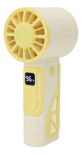 Ventilador Portátil De Mano Amarillo Mini Potente Usb