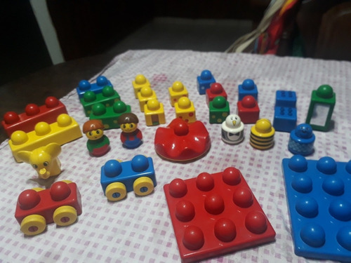 Juego Didactico Duplo En Muy Buen Estado!! Bien Colorido!! (Usado)