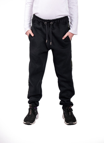 Imagen 6 de 9 de Pantalon Niñas Joggin Joggers Gimnasia Con Puño A11