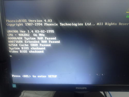 Cpu Computador Antigo 486 Dx, 8mb Ram, Sem Hd, Sem Sistema (Usado)