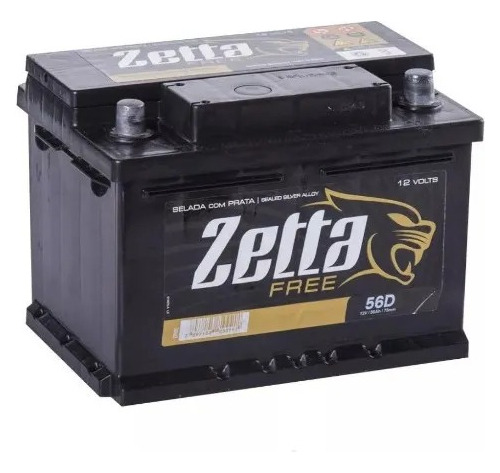 Bateria Zetta 12x75 63ah Ford Mondeo 2.3 Ghia 4 P. Aut