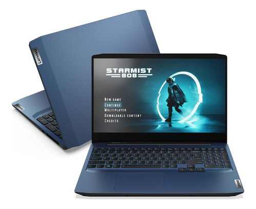 Notebook Gaming 3i I7 8gb 512gb Ssd Gtx 1650 Fhd W10 Lenovo Cor Azul