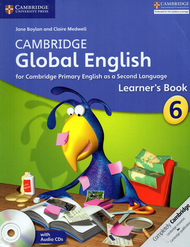 Cambridge   Global English  -  Learner's Book  6    ( Cd's )