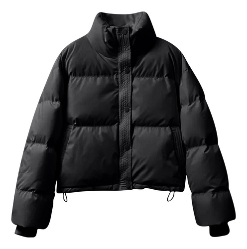 Chaqueta De Invierno B Para Mujer Con Capucha, Cintura Y Abrigo So 8007