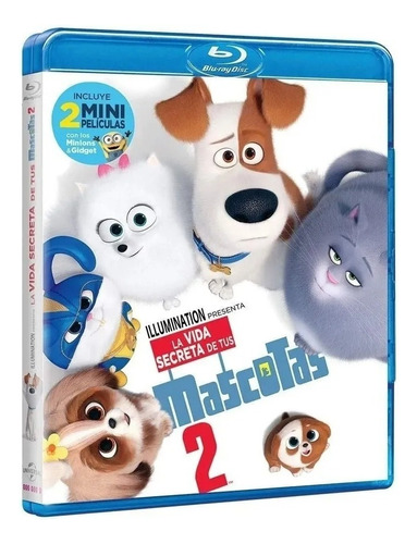 La Vida Secreta De Tus Mascotas 2 Dos Pelicula Blu-ray