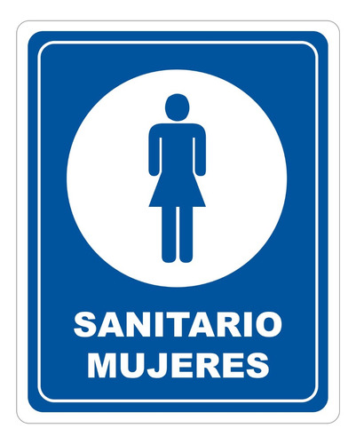 Señalamientos Seguridad Protección Civil Calibre 40 Color Mujer Sanitario