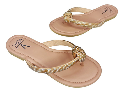 Sandalias Brillantes Para Dama 35/40 (tienda)