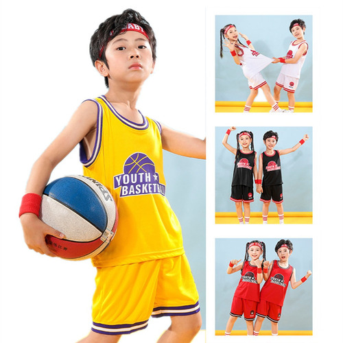 Traje De Uniforme De Baloncesto Para Niños Deportes 2pcs