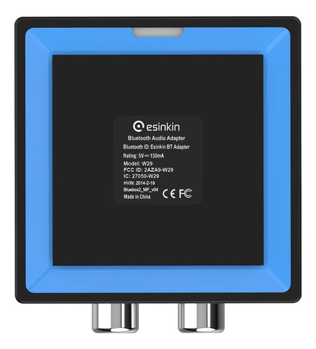 Esinkin Receptor De Audio Inalámbrico Para Sistema De Sonido