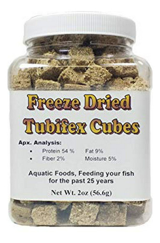 Alimento, Comida Para Pec Aquatic Foods Inc. Tubifex Worms -