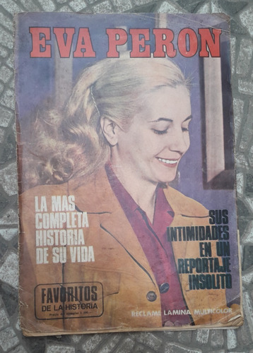Revista Antigua  ** Favoritos De La Histori** Eva Peron N° 2