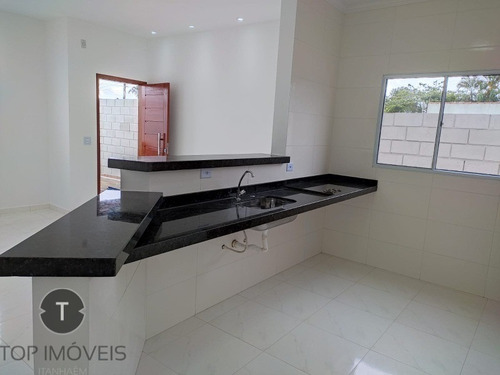 Imagem 4 de 11 de Casa Nova Com Piscina 2 Dormitórios Sendo Um Dos Dormitórios Suíte, À Venda Em Itanhaém , São Paulo , Bairro Cibratel Ii - Ca00673 - 70016933