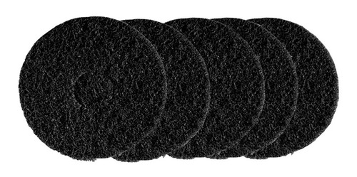 Disco Pad Limpieza Removedor Abrillant. Negro 35cm Caja 5u.