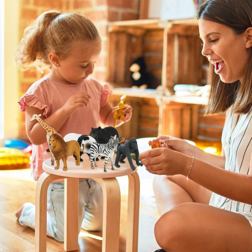 Set De Juego De Simulación Con Minifiguras De Animales Del B