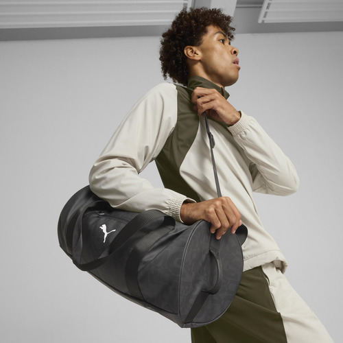 Mochila Deportiva Puma, Fit Duffle, Unisex, Gris