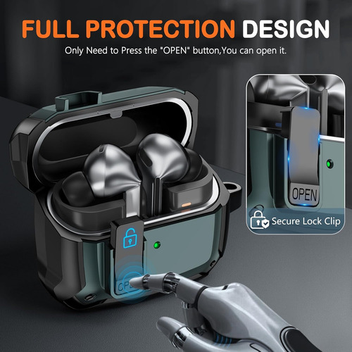 Compatible Con Funda Samsung Galaxy Buds 3 Y Galaxy Buds 3 P