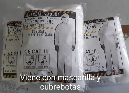 Imagen 6 de 8 de Braga Trajes De Bioseguridad Protección Virus Nuevo