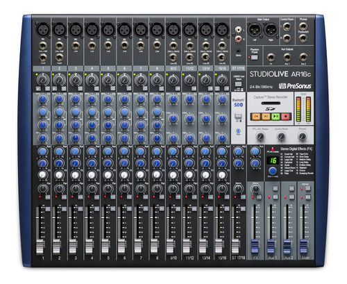 Presonus Studiolive Ar16c Mezclador Híbrido De Rendimiento.