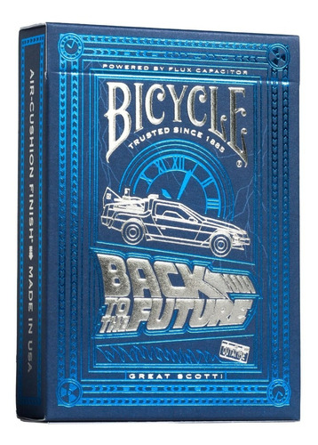 Baraja Poker Bicycle Volver Al Futuro Back To The Future 