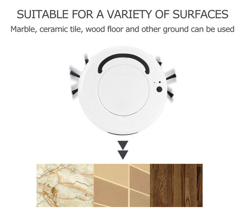 Household Vacuum Cleaner Intelligent Sweeping Robot 3-in-1