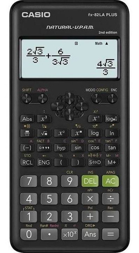Calculadora Científica Casio Fx 82 La Plus 252 Funciones