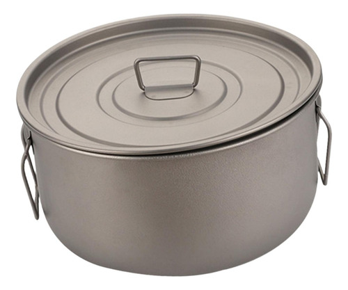 Olla Y Sartén De Titanio De 1,8 L Con Mango Plegable,
